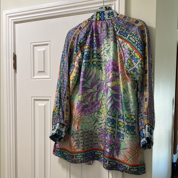 Johnny Was Reversible Floral Women's Jacket - Multicolor - Picture 7 of 7